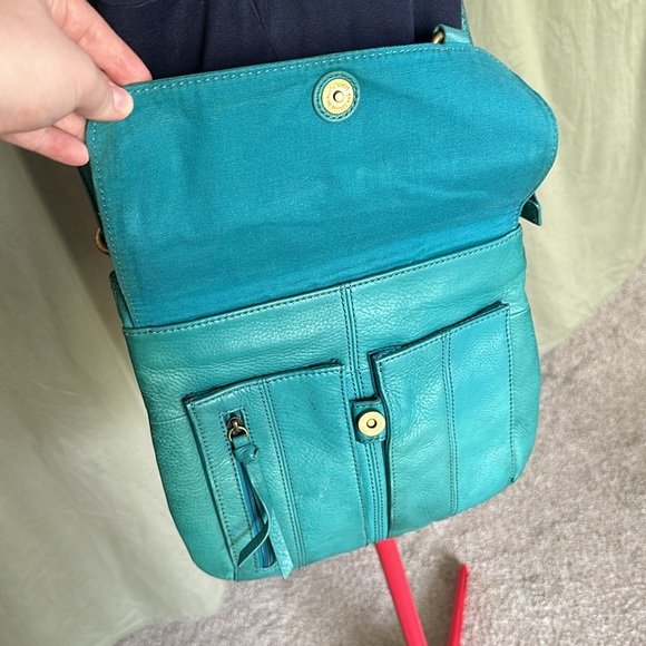 Fossil Turquoise Crossbody - Picture 3 of 10
